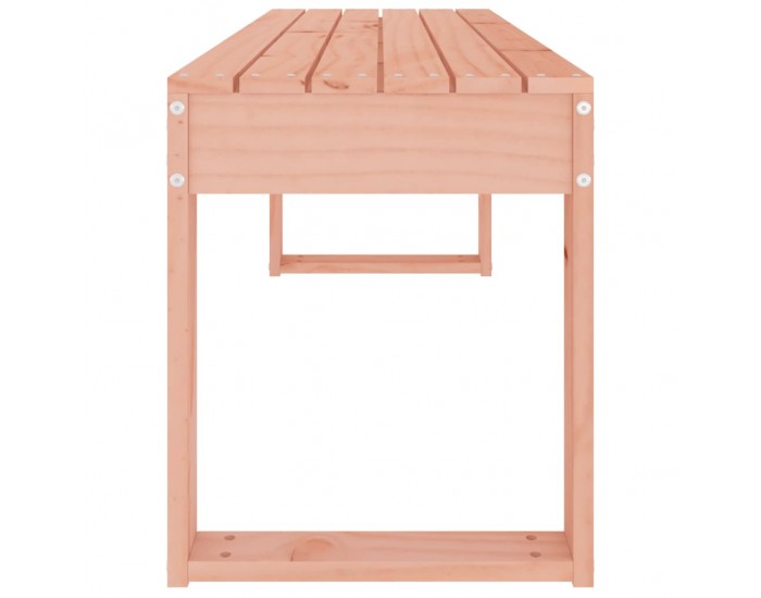 Sonata H Градинска пейка 110x38x45 см масивна дугласка дървесина