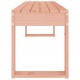 Sonata H Градинска пейка 110x38x45 см масивна дугласка дървесина