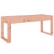 Sonata H Градинска пейка 110x38x45 см масивна дугласка дървесина