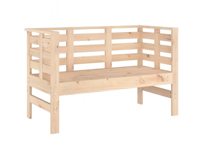 Sonata H Градинска пейка, 111,5x53x71 см, борово дърво масив