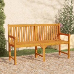 Sonata H Градинска пейка, 150 cм, акациево дърво масив - Canapele și bănci de grădină