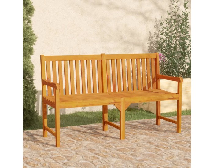 Sonata H Градинска пейка, 150 cм, акациево дърво масив