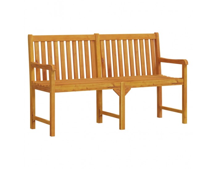 Sonata H Градинска пейка, 150 cм, акациево дърво масив