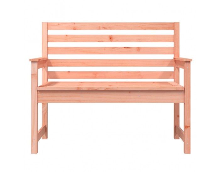 Sonata H Градинска пейка 109x48x91,5 см масивна дугласка дървесина