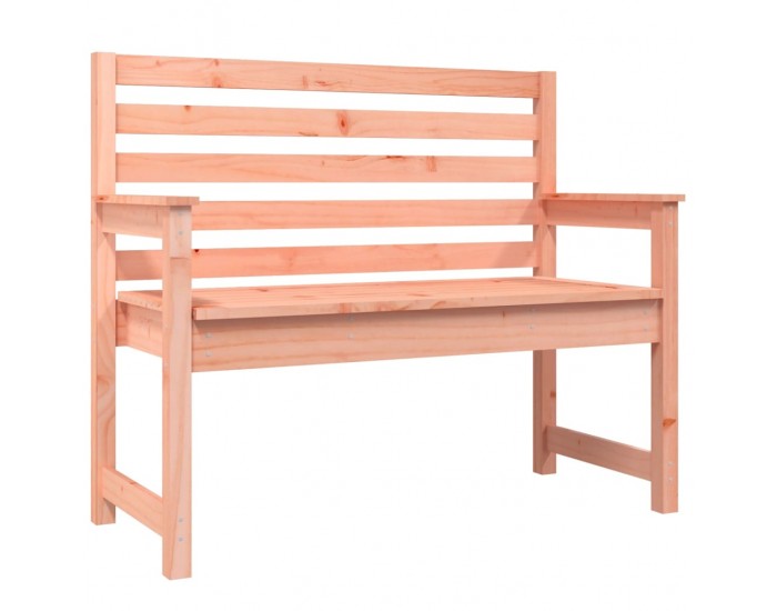 Sonata H Градинска пейка 109x48x91,5 см масивна дугласка дървесина
