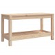 Sonata H Градинска пейка, 82,5x35x45 см, борово дърво масив