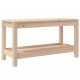 Sonata H Градинска пейка, 82,5x35x45 см, борово дърво масив