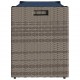 Sonata H Външна пейка за съхранение с възглавница Grey 100 cm Поли ратан