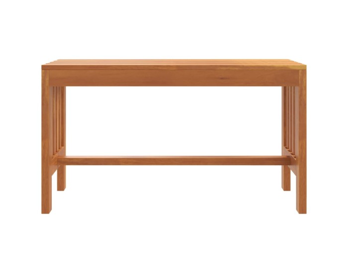 Sonata Bancă de grădină, 80 cm, lemn masiv de eucalipt