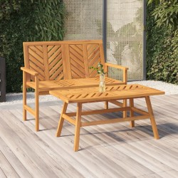 Sonata H Градинска пейка, 109 см, акация масив - Canapele și bănci de grădină
