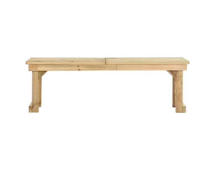 Sonata Bancă de grădină, 140 cm, lemn de pin tratat
