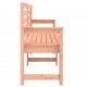 Sonata H Градинска пейка 159,5x48x91,5 см масивна дугласка дървесина