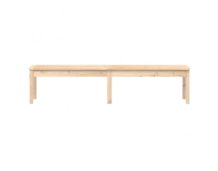 Sonata H 2-местна градинска пейка, 203,5x44x45 см, бор масив