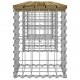 Sonata H Градинска пейка габионен дизайн 203x31x42 см импрегниран бор