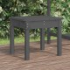 Sonata H Градинска пейка сива 50x44x45 см борово дърво масив