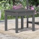 Sonata H Градинска пейка сива 50x44x45 см борово дърво масив