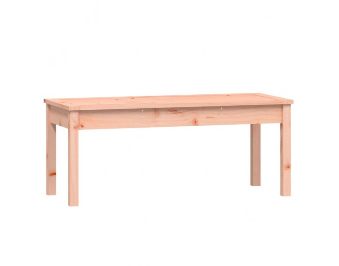 Sonata H Градинска пейка 109x44x45 см масивна дугласка дървесина