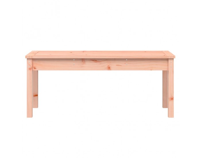 Sonata H Градинска пейка 109x44x45 см масивна дугласка дървесина