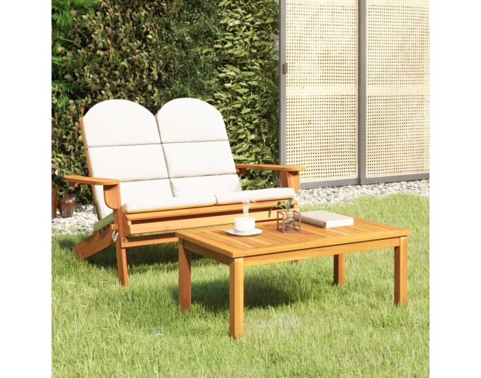 Sonata Set mobilier de grădină Adirondack, 2 piese, lemn masiv acacia