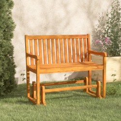 Sonata H Градинска люлееща се пейка, 110 cм, акациево дърво масив - Canapele și bănci de grădină
