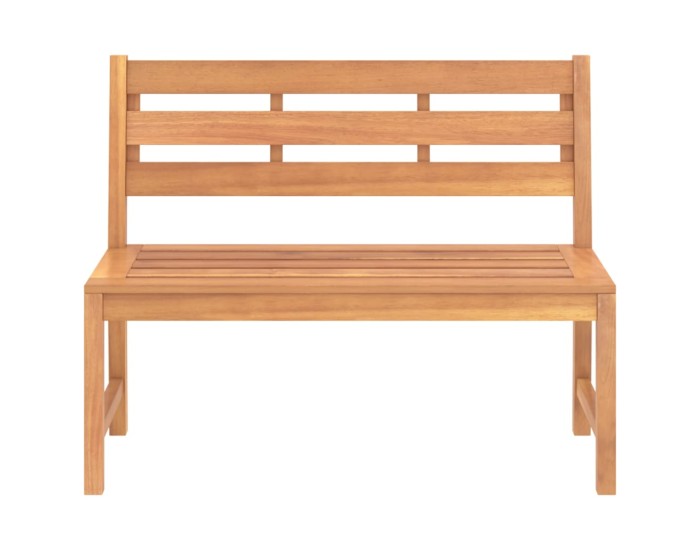 Sonata Bancă de grădină, 114 cm, lemn masiv de tec
