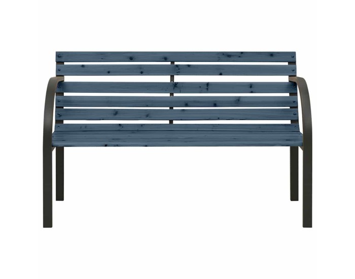 Sonata Bancă copii de grădină, gri, 81 cm, lemn de brad chinezesc