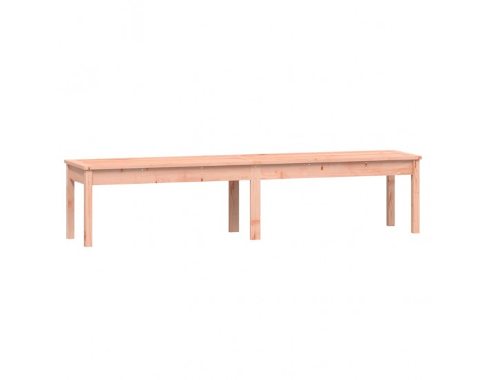 Sonata H 2-местна градинска пейка, 203,5x44x45 см, дугласко дърво масив