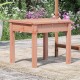 Sonata H Градинска пейка 50x44x45 см масивна дугласка дървесина