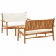 Sonata H Градински Софа Комплект 3 pcs Кафяво 75 x 45 x 38см