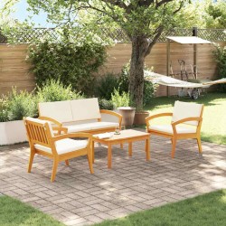 Sonata H Бистро комплект 4 pcs Кафяво 75 x 45 x 38см - Canapele și bănci de grădină