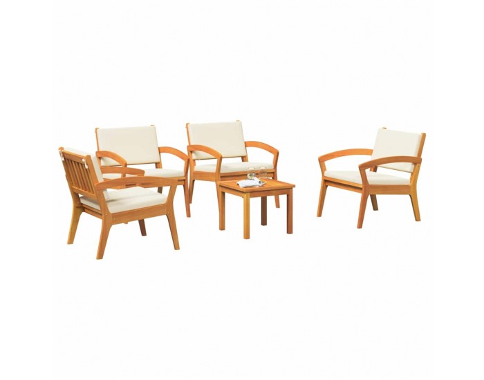 Sonata H Бистро комплект 5 pcs Кафяво 45 x 45 x 38см