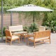 Sonata H Градински Софа Комплект 5 pcs Кафяво 75 x 45 x 38см