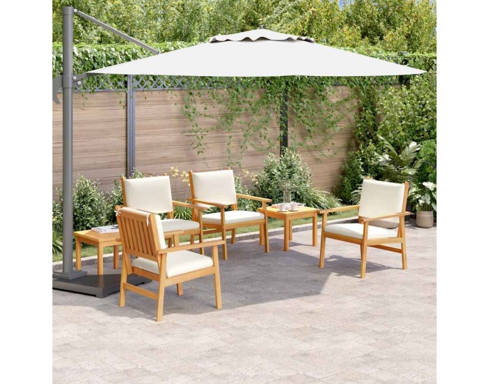 Sonata H Градински Софа Комплект 6 pcs Кафяво 45 x 45 x 38см