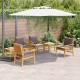 Sonata H Градински Софа Комплект 6 pcs Кафяво 45 x 45 x 38см