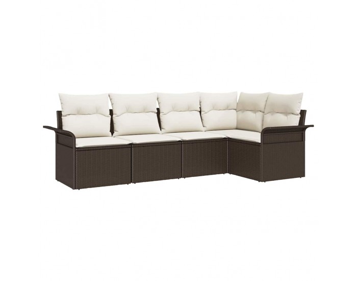 Sonata H Градински Софа Комплект 5 pcs 242.5 x 132.5 x 85 см Полиратан