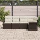 Sonata H Градински Софа Комплект 5 pcs 242.5 x 132.5 x 85 см Полиратан