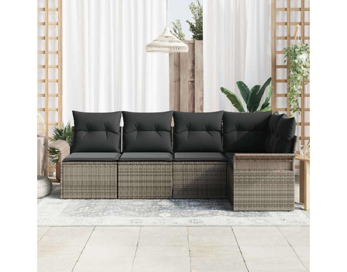 Sonata H Градински Софа Комплект 5 pcs 242.5 x 132.5 x 85 см Полиратан