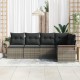 Sonata H Градински Софа Комплект 5 pcs 242.5 x 132.5 x 85 см Полиратан