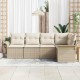Sonata H Градински Софа Комплект 5 pcs 242.5 x 132.5 x 85 см Полиратан