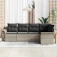 Sonata H Градински Софа Комплект 5 pcs 242.5 x 132.5 x 85 см Полиратан