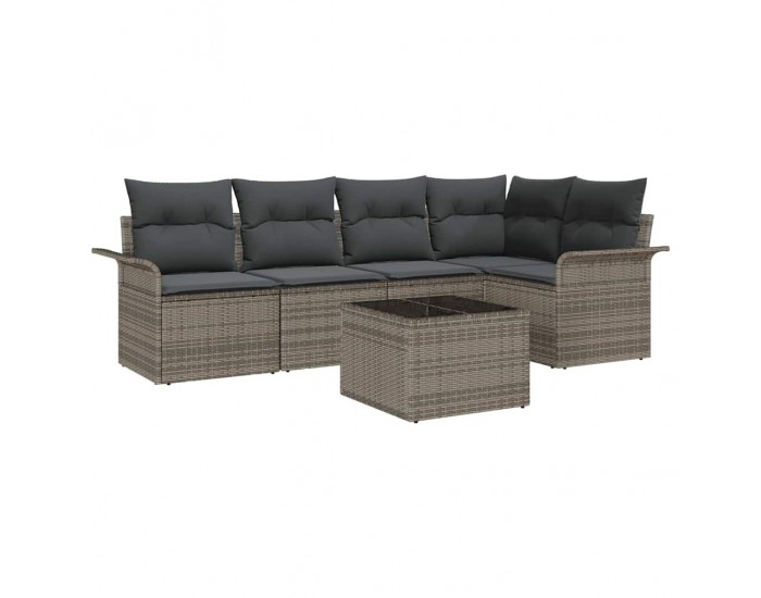 Sonata H Градински Софа Комплект 6 pcs 242.5 x 132.5 x 85 см Полиратан