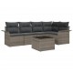 Sonata H Градински Софа Комплект 6 pcs 242.5 x 132.5 x 85 см Полиратан