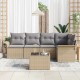 Sonata H Градински Софа Комплект 6 pcs 242.5 x 132.5 x 85 см Полиратан