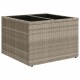 Sonata Set de canapele pentru grădină Gri deschis 55 x 55 x 37 cm