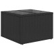 Sonata Set de canapele pentru grădină Negru 55 x 55 x 37 cm poliratan