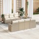 Sonata Set de canapele pentru grădină Bej 55 x 55 x 37 cm poliratan