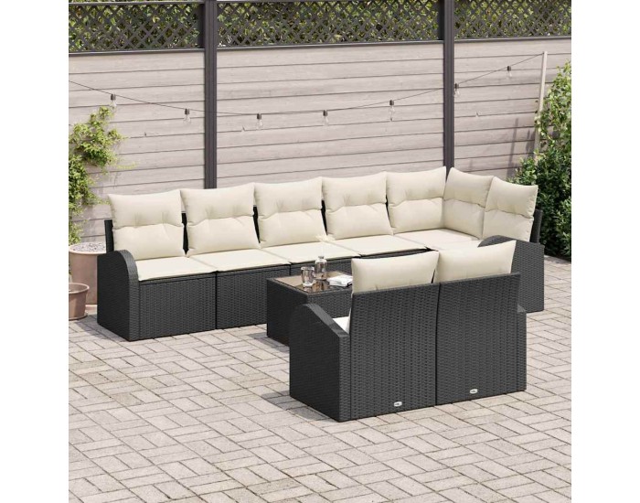 Sonata H Градински Софа Комплект 9 pcs 289 x 124 x 85 см Полиратан