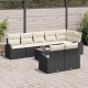 Sonata H Градински Софа Комплект 9 pcs 289 x 124 x 85 см Полиратан