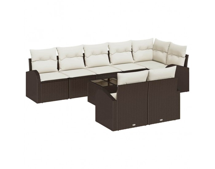 Sonata H Градински Софа Комплект 9 pcs 289 x 124 x 85 см Полиратан