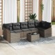 Sonata H Градински Софа Комплект с възглавница 8 pcs Сив 55 x 55 x 37 см